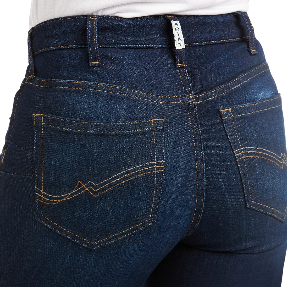 Ariat Womens Real High Rise Boot Cut Ballary Jeans