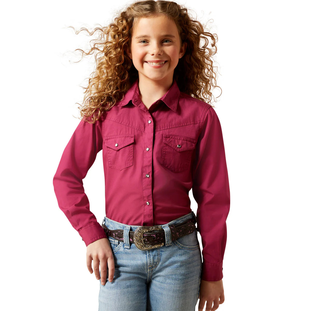 Ariat Girls Shine Bright Snap L/S Shirt