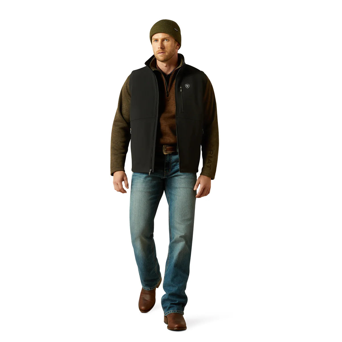 Ariat Mens 2026 Logo Softshell Vest