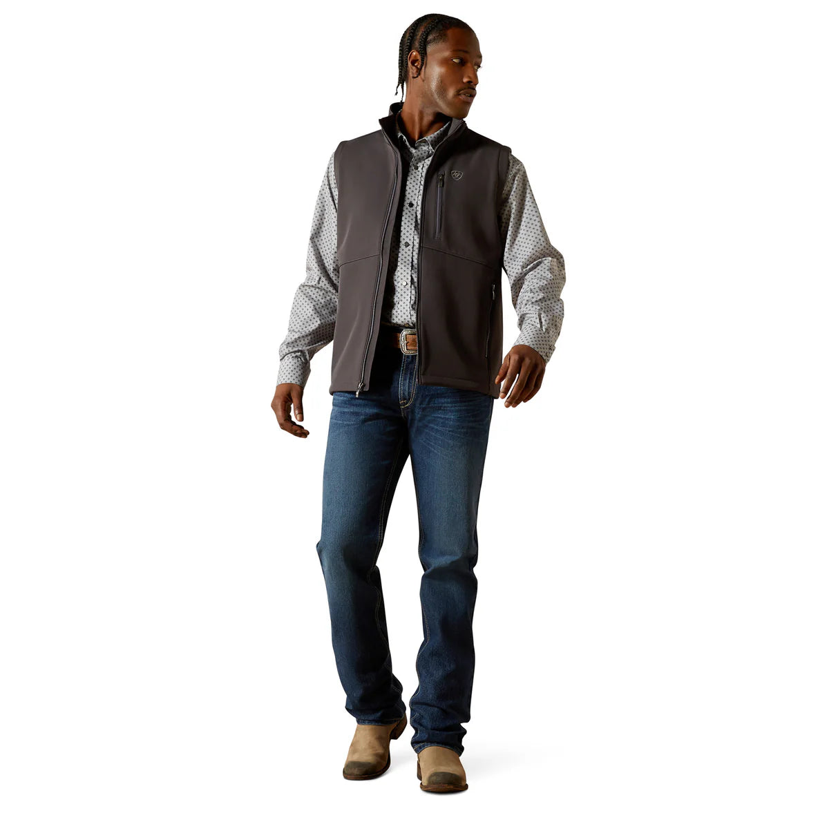 Ariat Mens 2026 Logo Softshell Vest