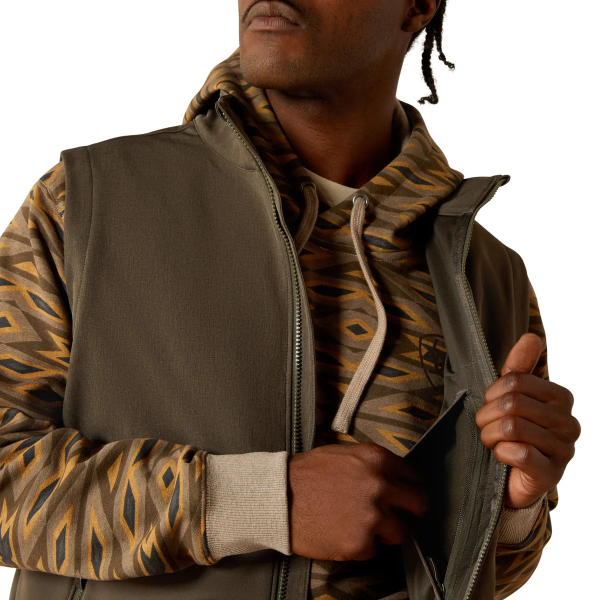 Ariat Mens 2026 Logo Softshell Vest