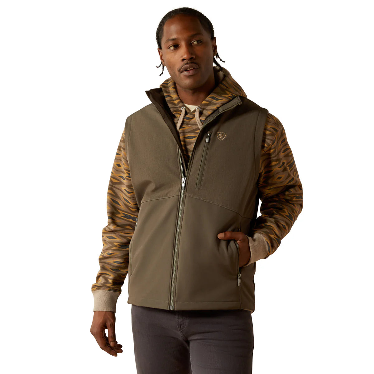 Ariat Mens 2026 Logo Softshell Vest