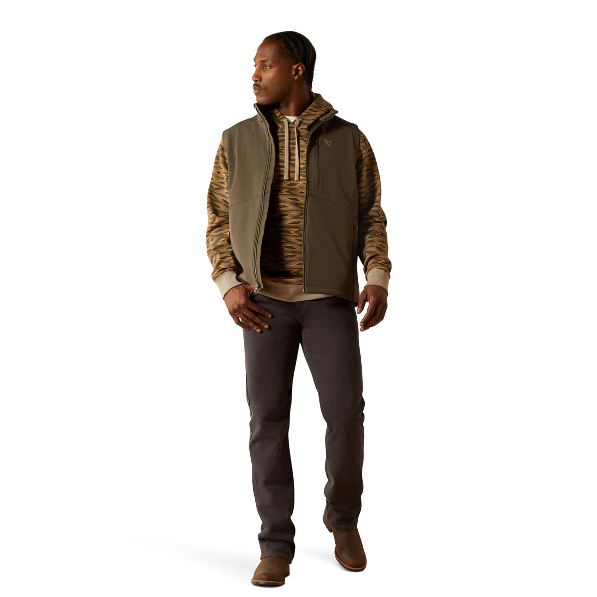 Ariat Mens 2026 Logo Softshell Vest