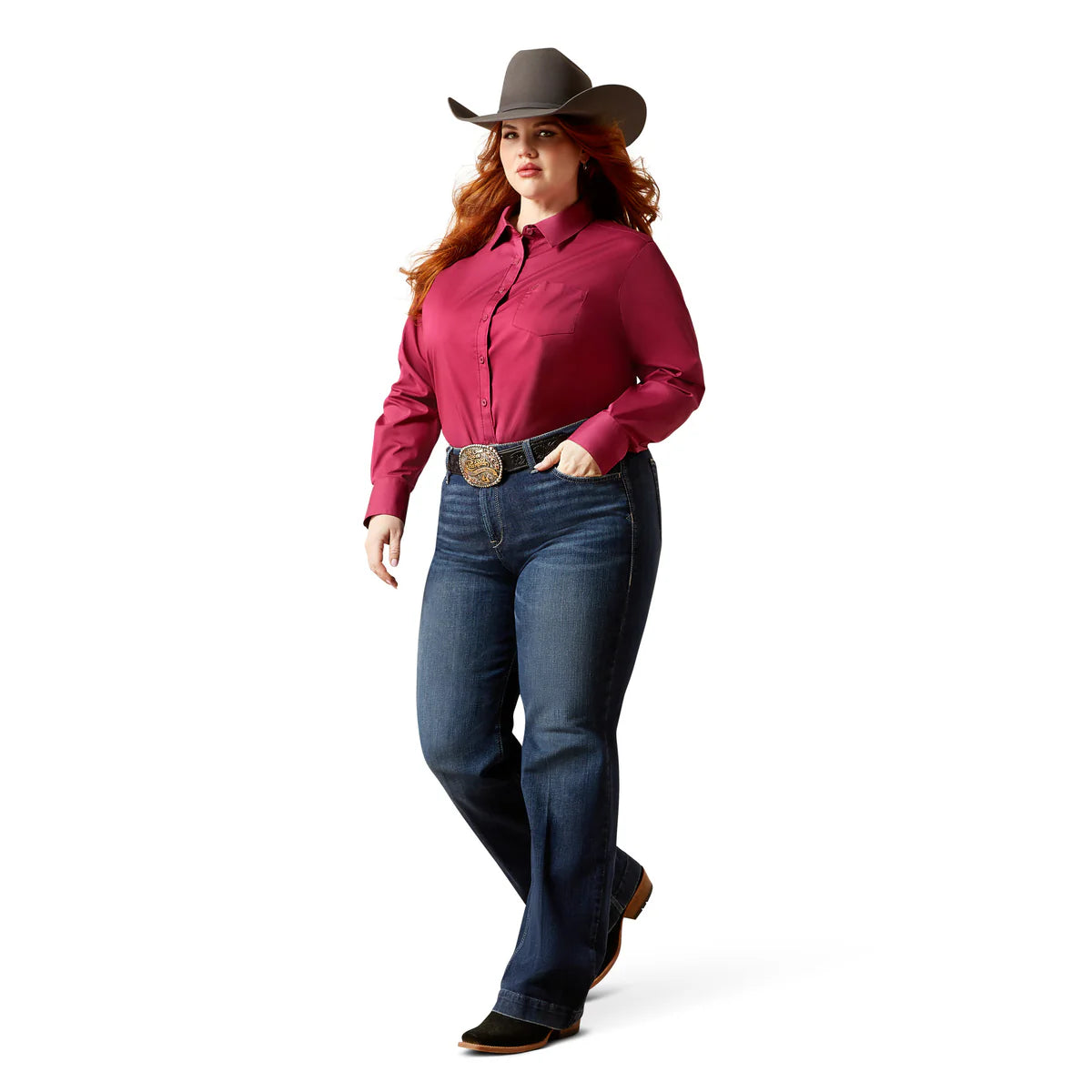 Ariat Womens Wrinkle Resistant Kirby L/S Stretch Shirt