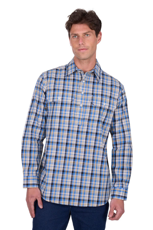 Thomas Cook Mens Gibson 1/2 PLKT LS Shirt