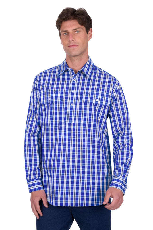 Hard Slog Levers 1/2 PLKT LS Shirt