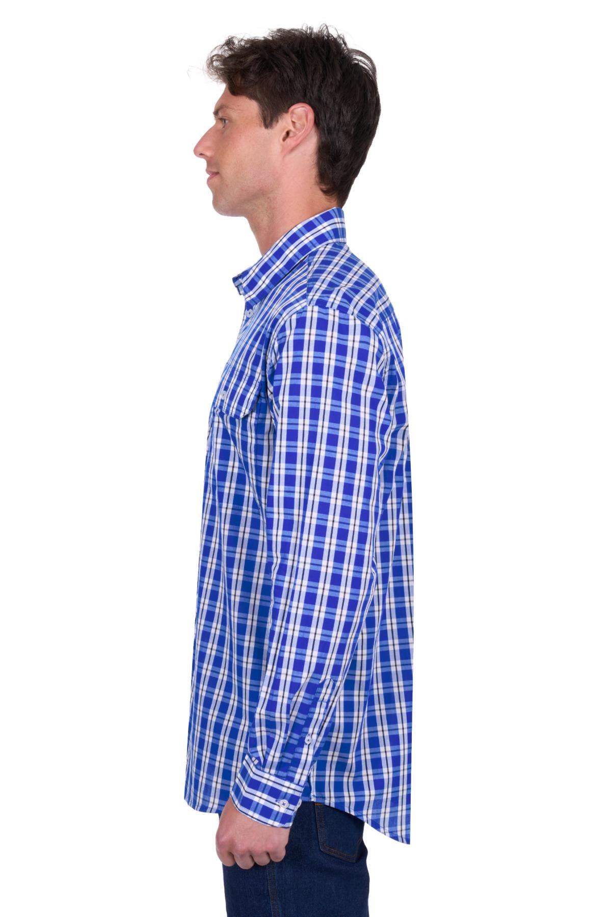 Hard Slog Levers 1/2 PLKT LS Shirt