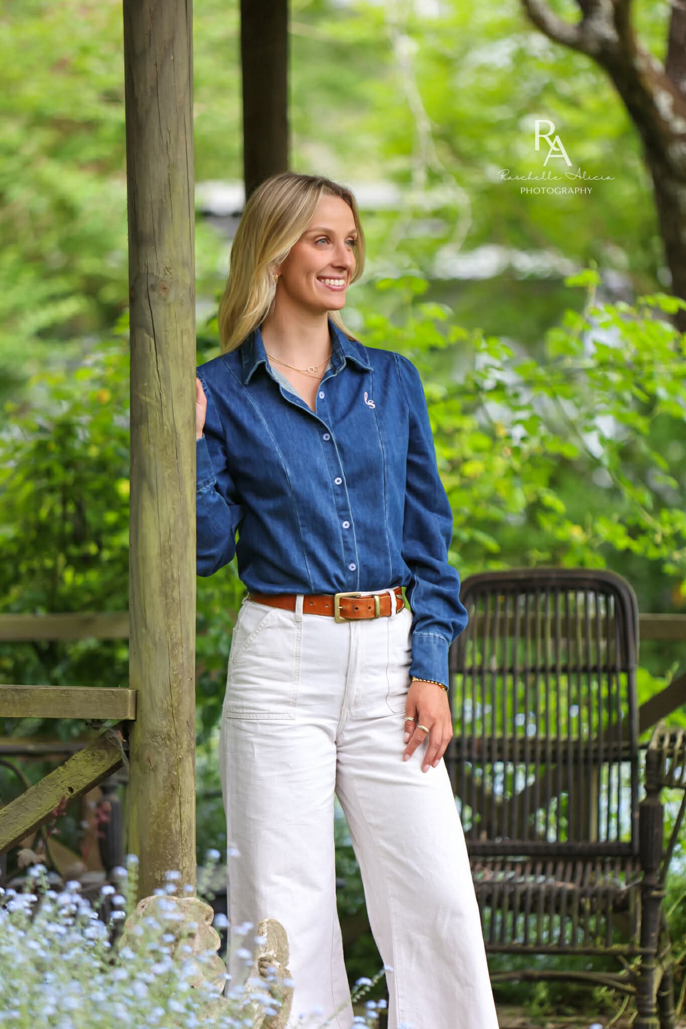 Lime & Soda Layla Shirt in  Denim