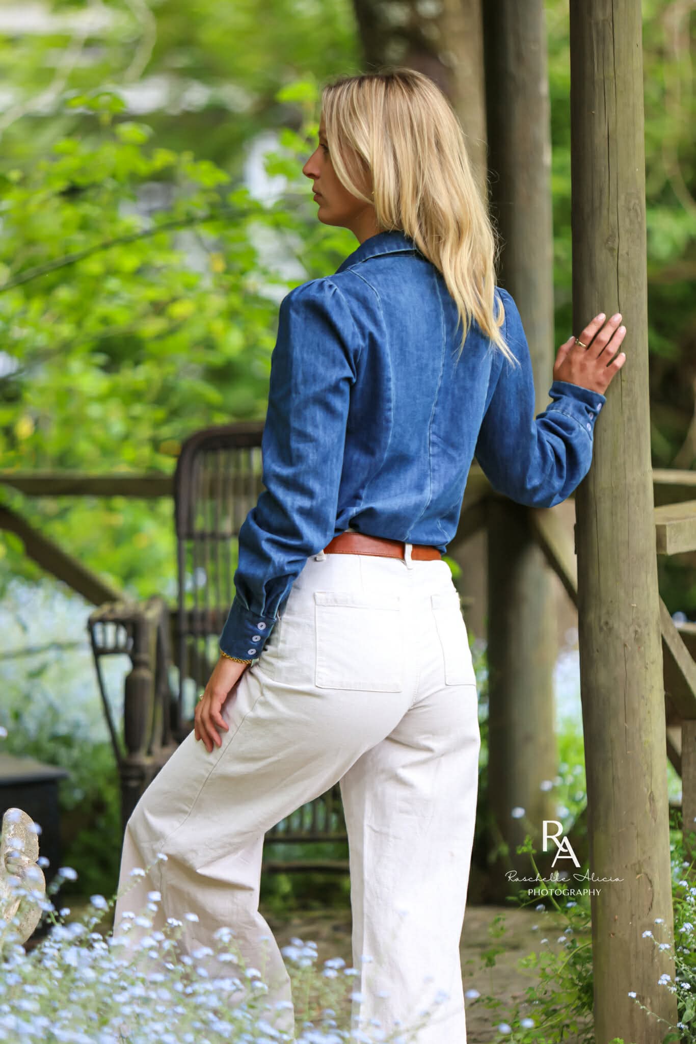 Lime & Soda Layla Shirt in  Denim