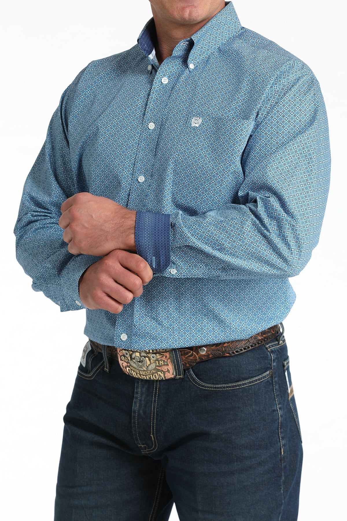 Cinch Mens Paisley L/S Shirt