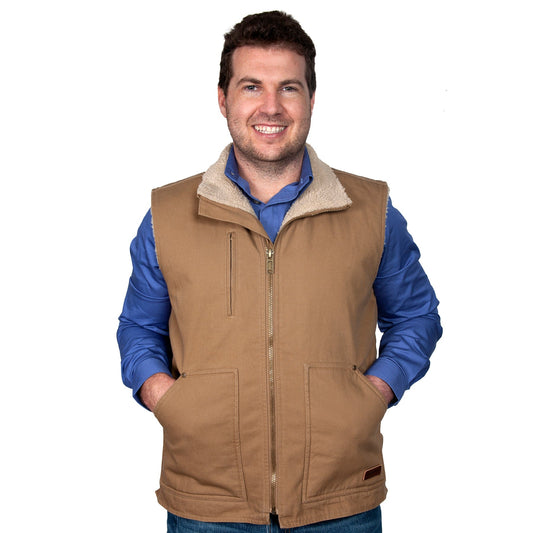 Just Country Unisex Diamantina Sherpa Vest
