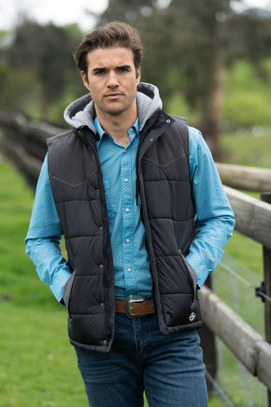 Pure Western Mens Blair Vest