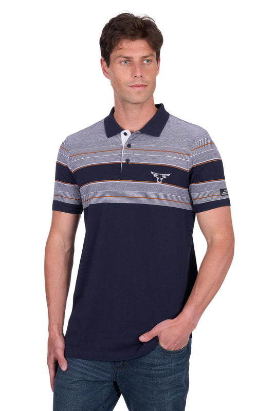 Pure Western Mens Brad SS Polo
