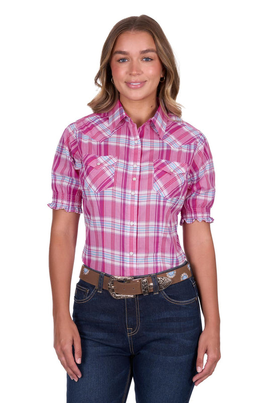 Pure Western Womens Leni S/S Shirt