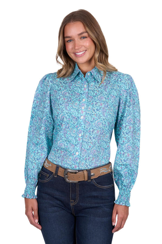 Pure Western Womens Riley LS Shirt