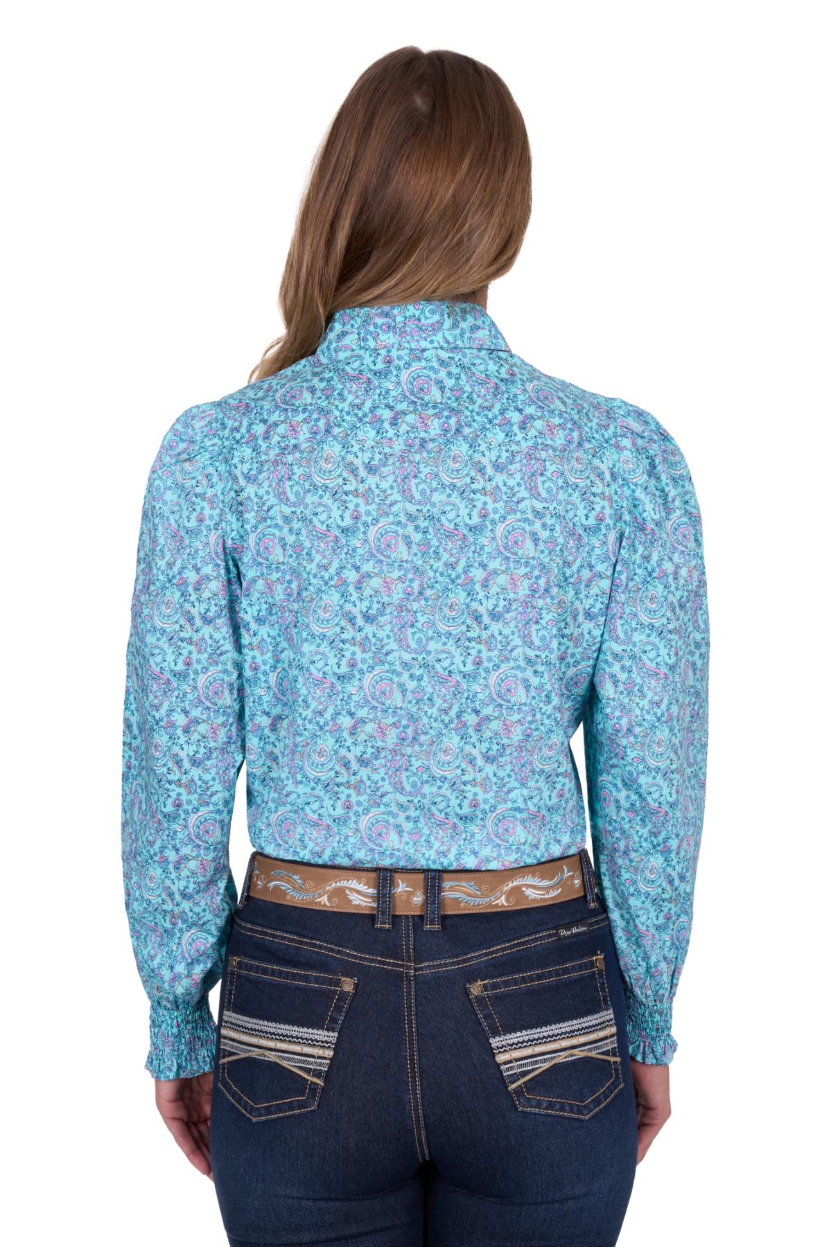 Pure Western Womens Riley LS Shirt