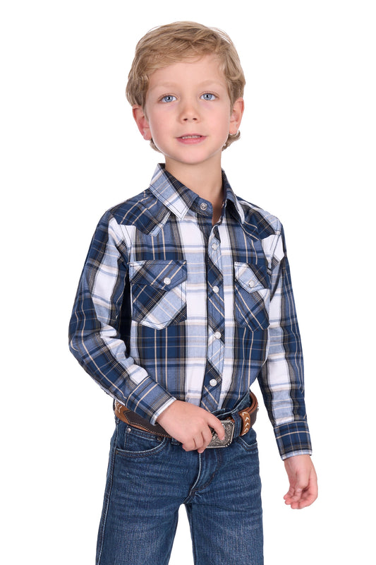 Pure Western Boys Nicholas L/S Shirt