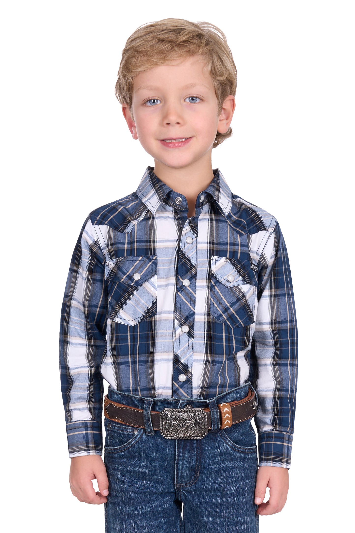 Pure Western Boys Nicholas L/S Shirt