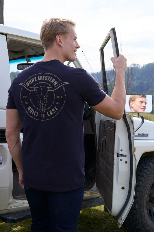 Pure Western  Men’s Walker   Short Sleeve Tee