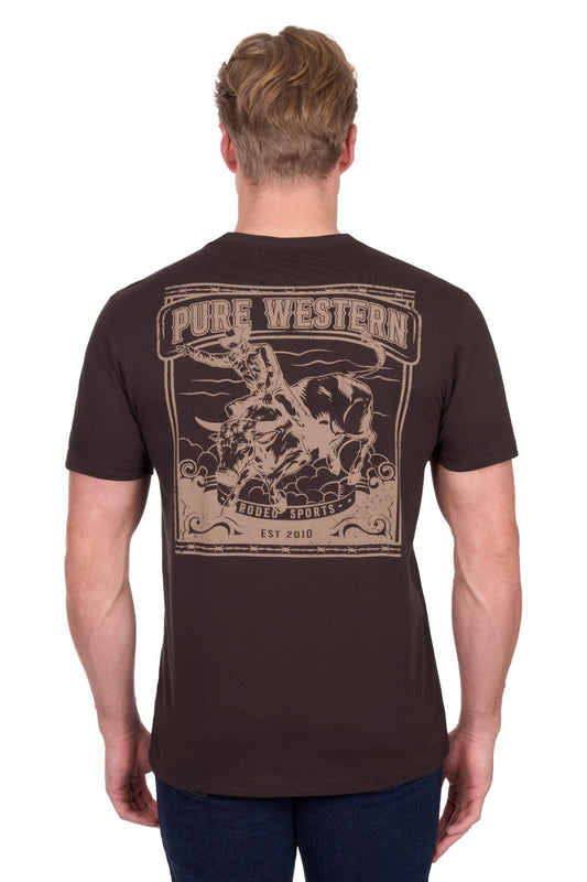 Pure Western Mens Rodeo SS Tee
