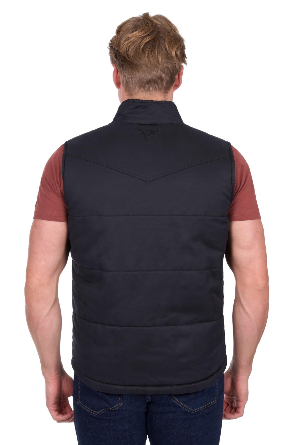 Pure Western Mens Trevor Reversible Vest