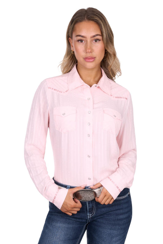 Pure Western Womens Evelyn Western LS Shirt