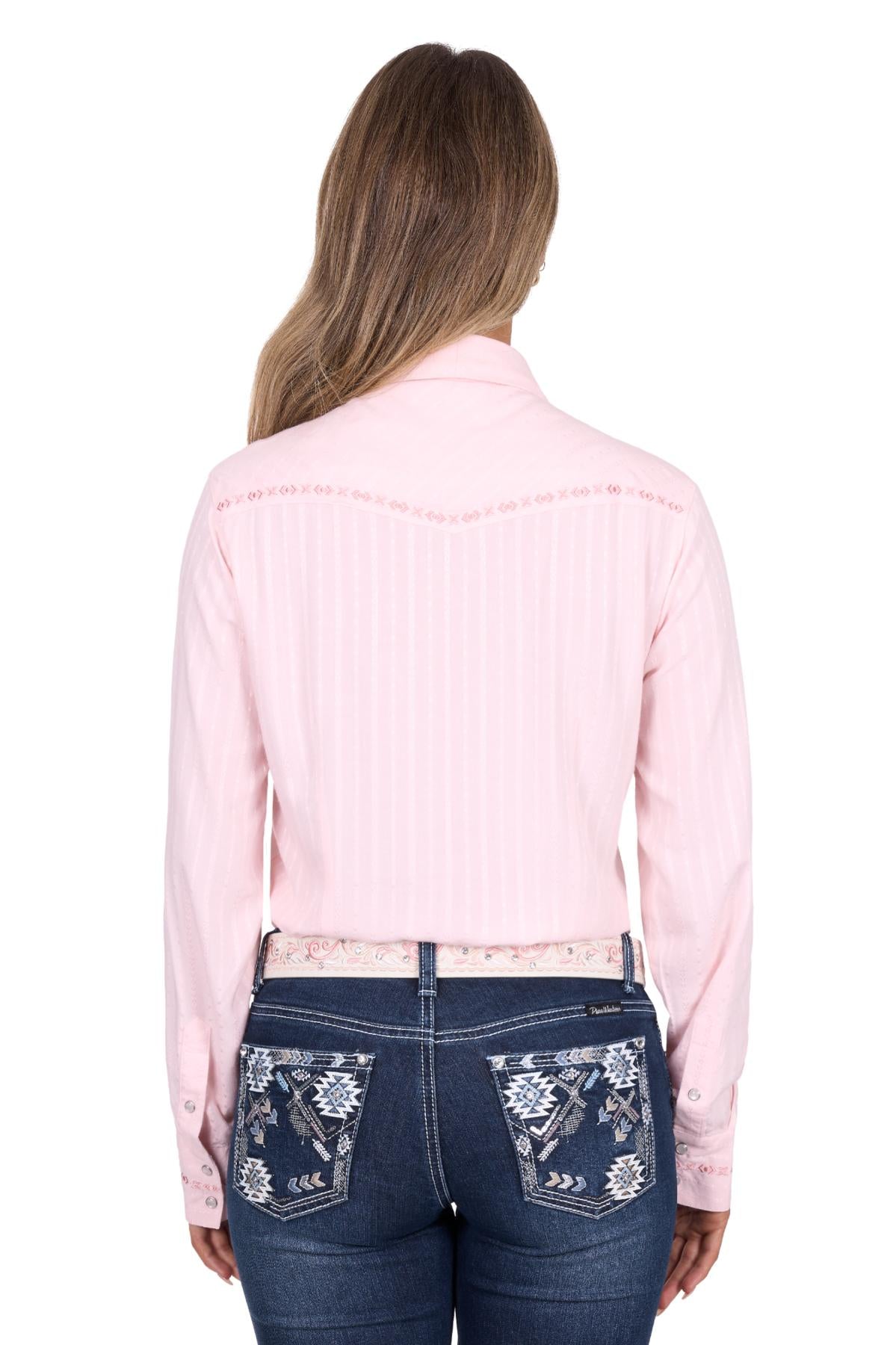 Pure Western Womens Evelyn Western LS Shirt