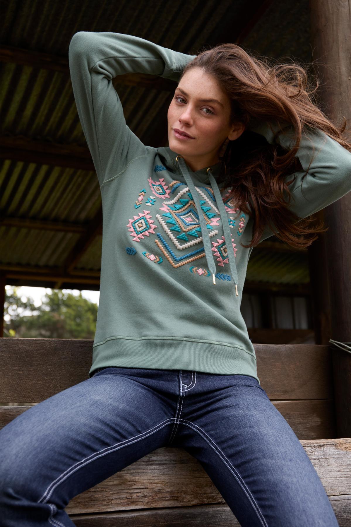 Pure Western Womens Libbie  Hoodie