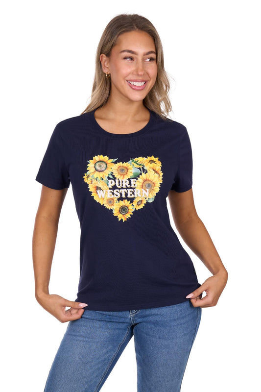 Pure Western Womens Marissa S/S Tee