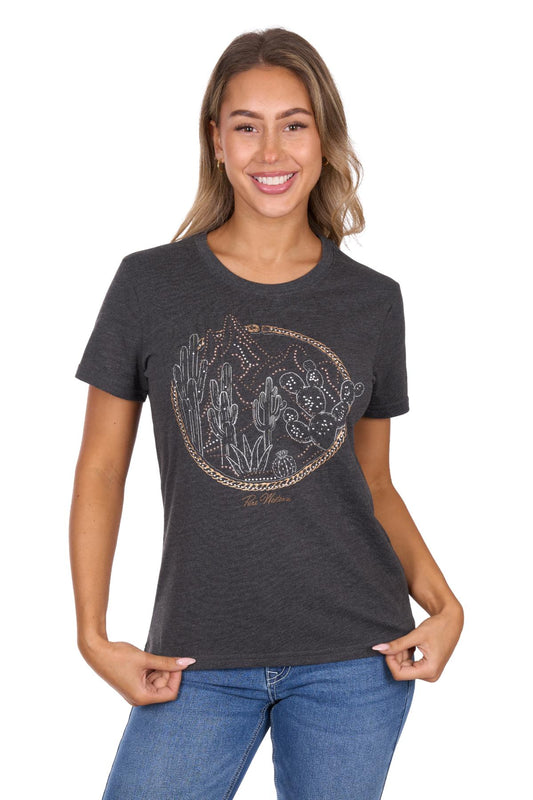 Pure Western Womens Destiny S/S Tee