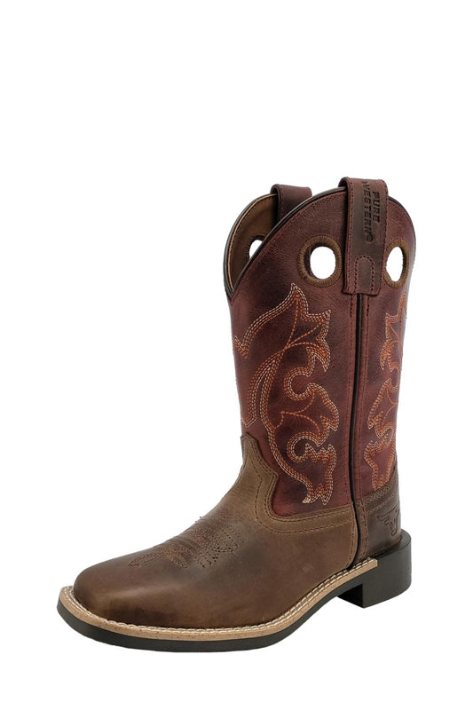 Pure Western Levi Childrens Boot
