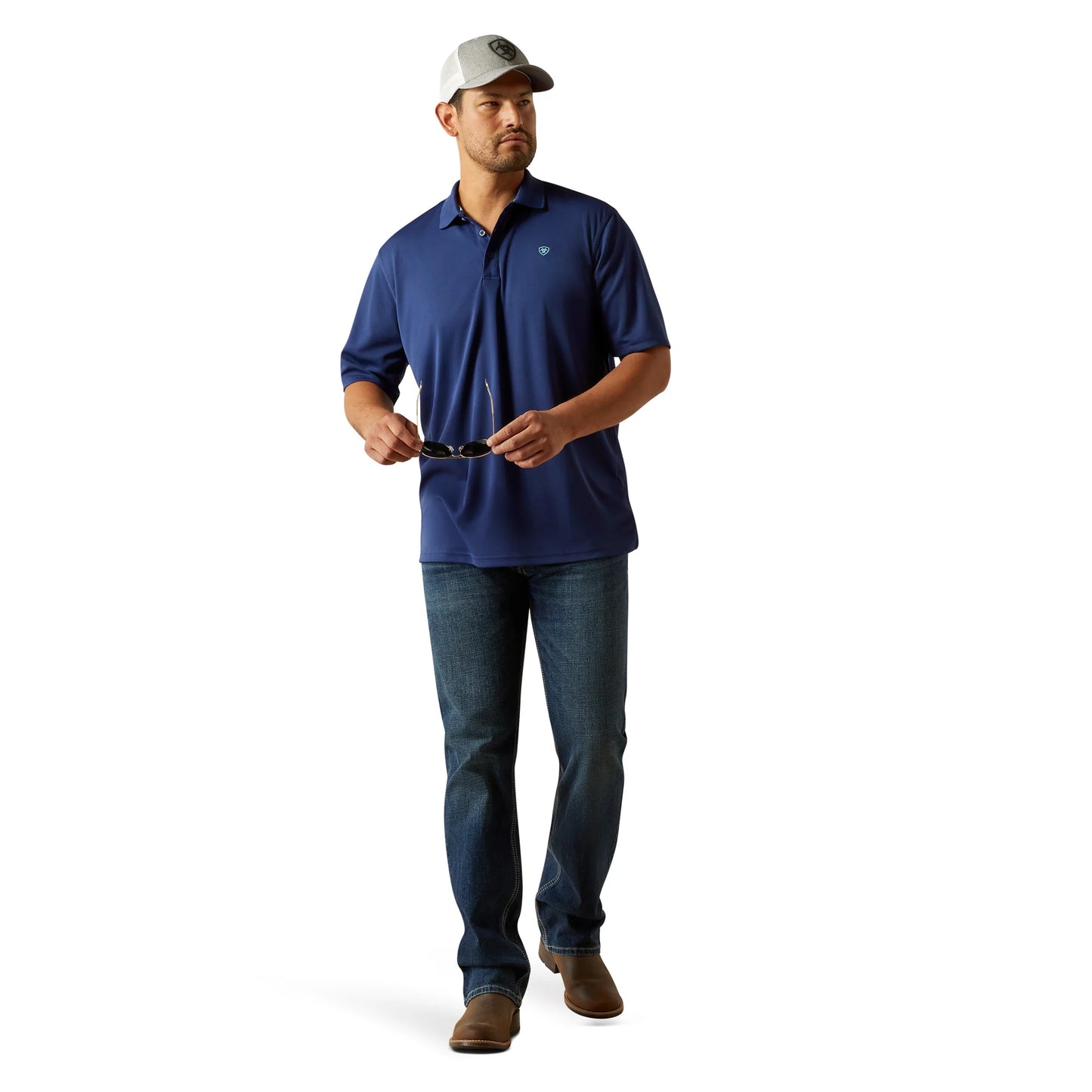 Ariat Mens Tek SS Polo Shirt