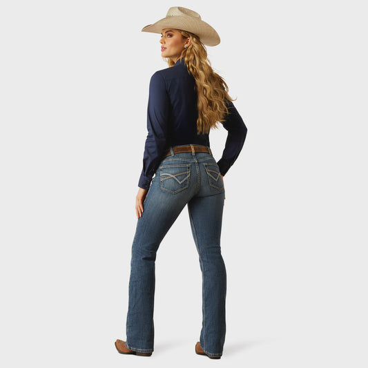 Ariat Womens Perfect Rise Byrdie Boot Cut Jeans
