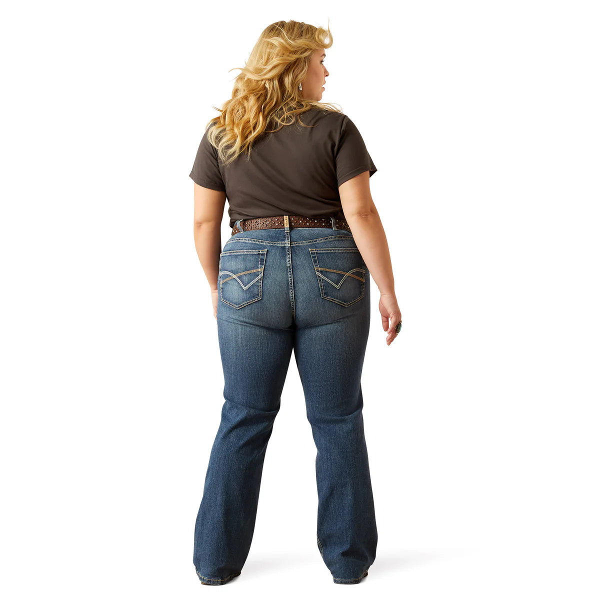 Ariat Womens Perfect Rise Byrdie Boot Cut Jeans