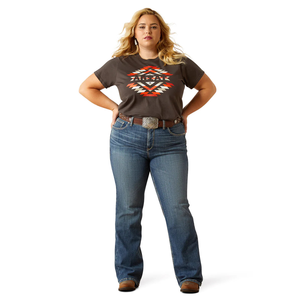 Ariat Womens Perfect Rise Byrdie Boot Cut Jeans