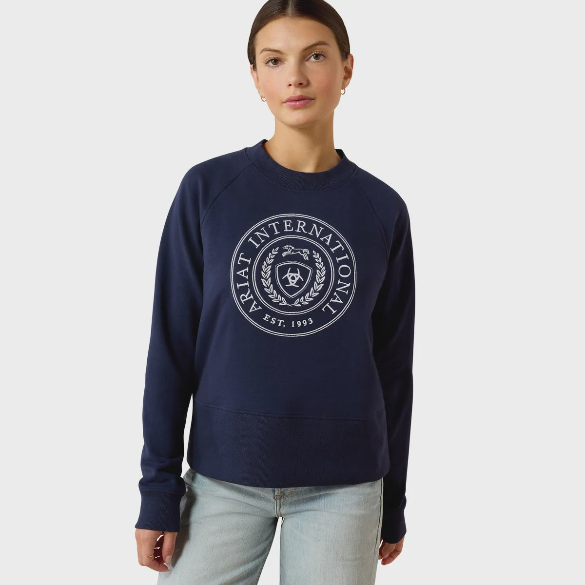 Ariat Women Martine Sweatshirt Navy
