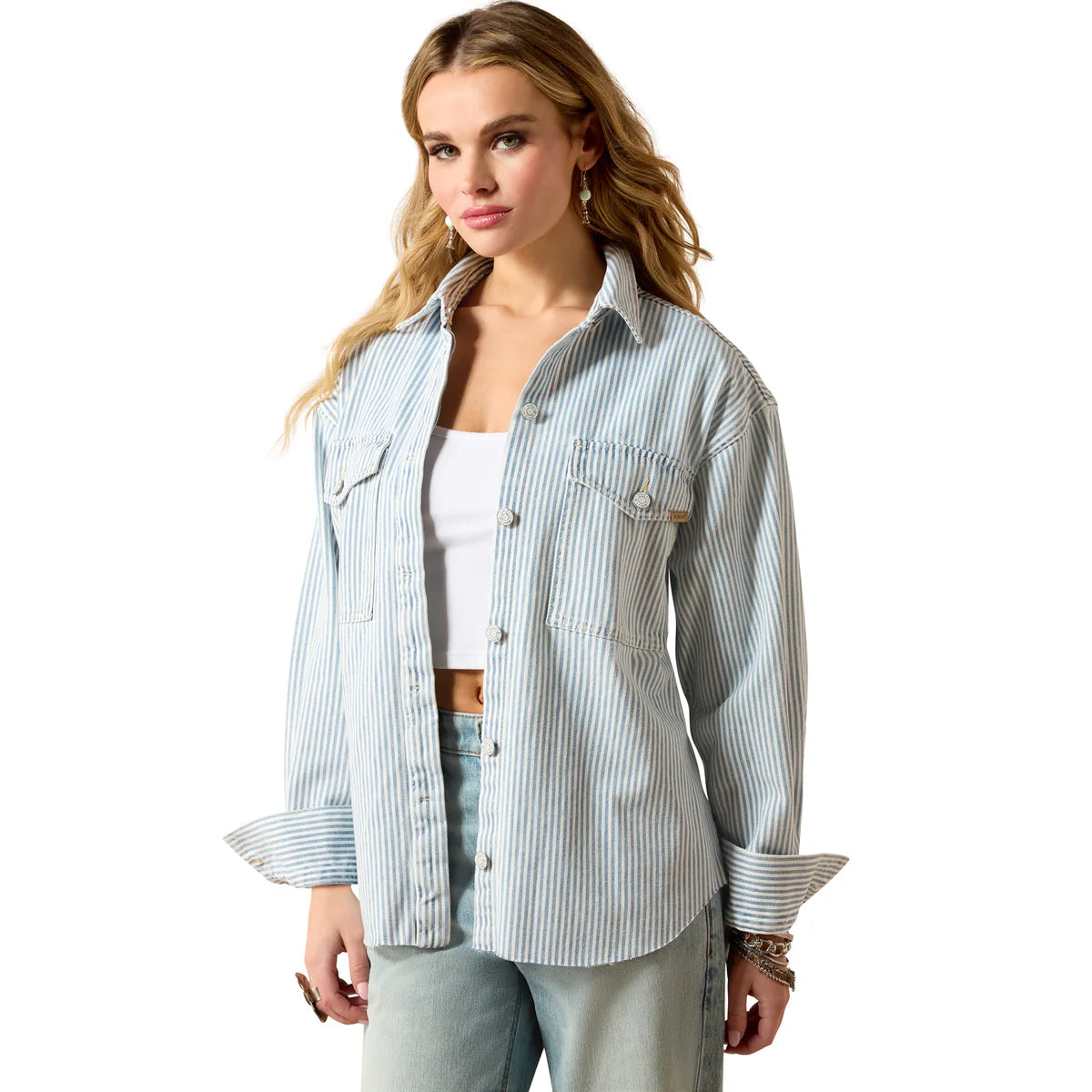 Ariat Womens Denim Shirt Jacket