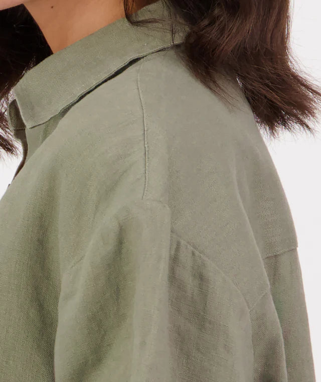 Swanndri Womens Ethel Linen SS Shirt