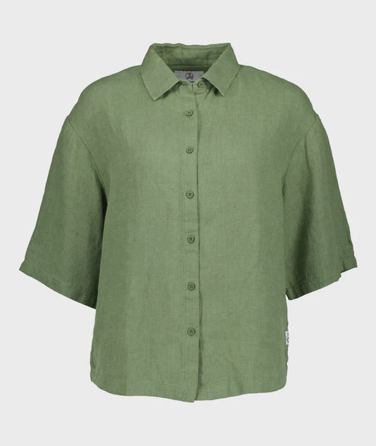 Swanndri Womens Ethel Linen SS Shirt
