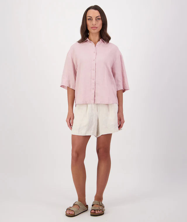 Swanndri Womens Ethel Linen SS Shirt