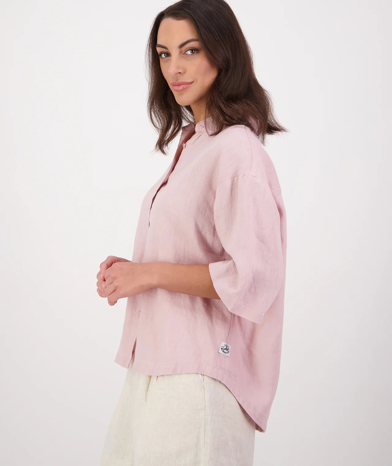 Swanndri Womens Ethel Linen SS Shirt