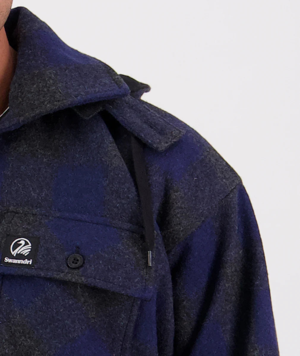 Swanndri Mens Mosgiel Zip Front Bush Shirt
