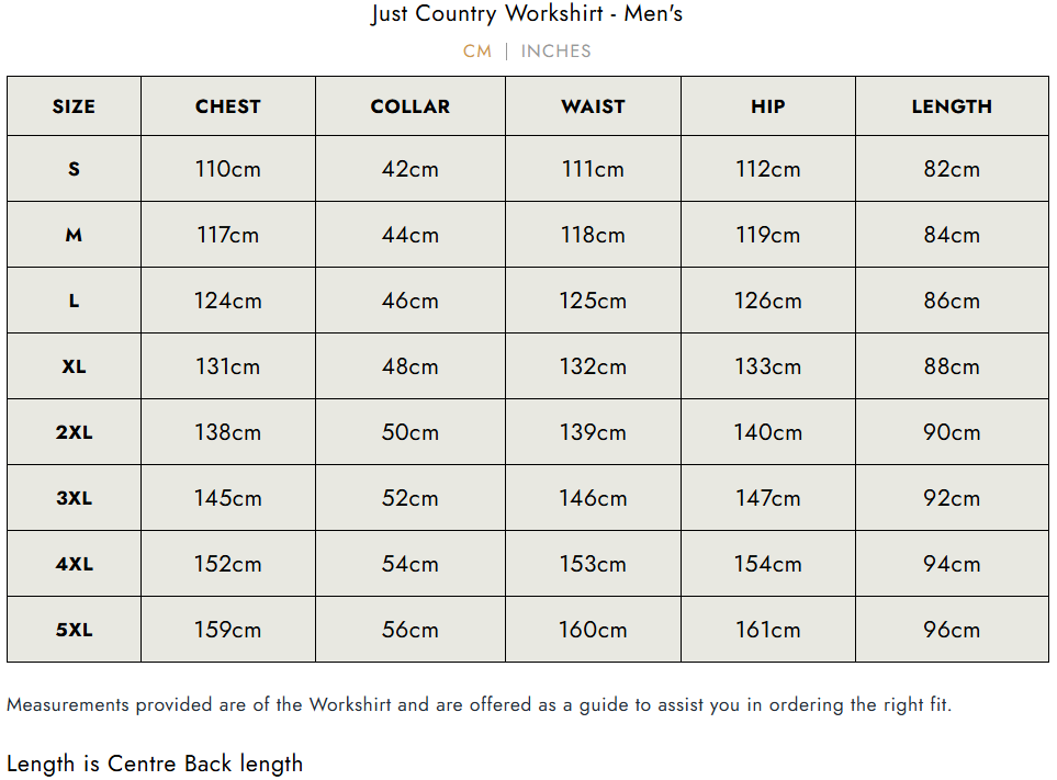 Men's Just Country Cameron Workshirt