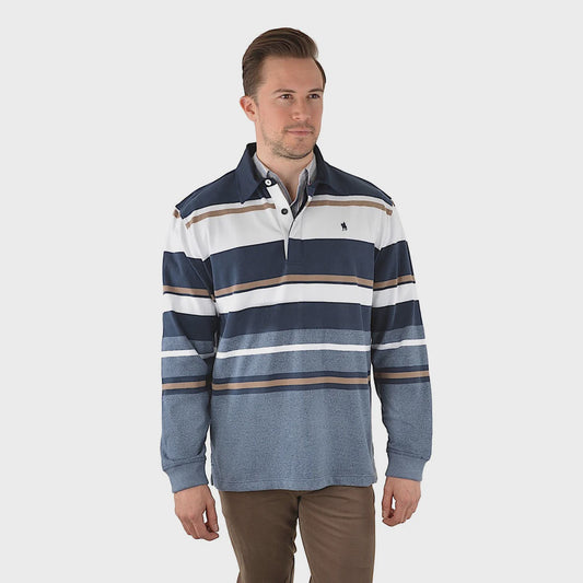 T/C Mens Rowan Stripe Rugby Top