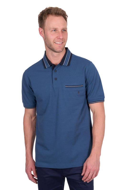 Thomas Cook Mens Ben Tailored Short Sleeve Polo