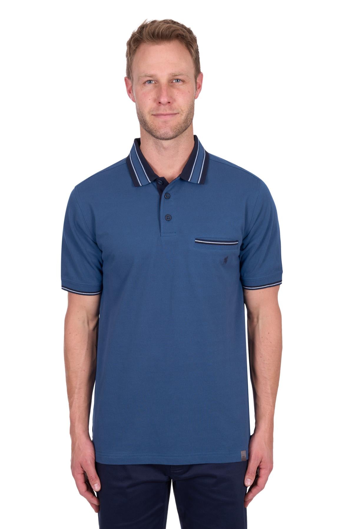 Thomas Cook Mens Ben Tailored Short Sleeve Polo