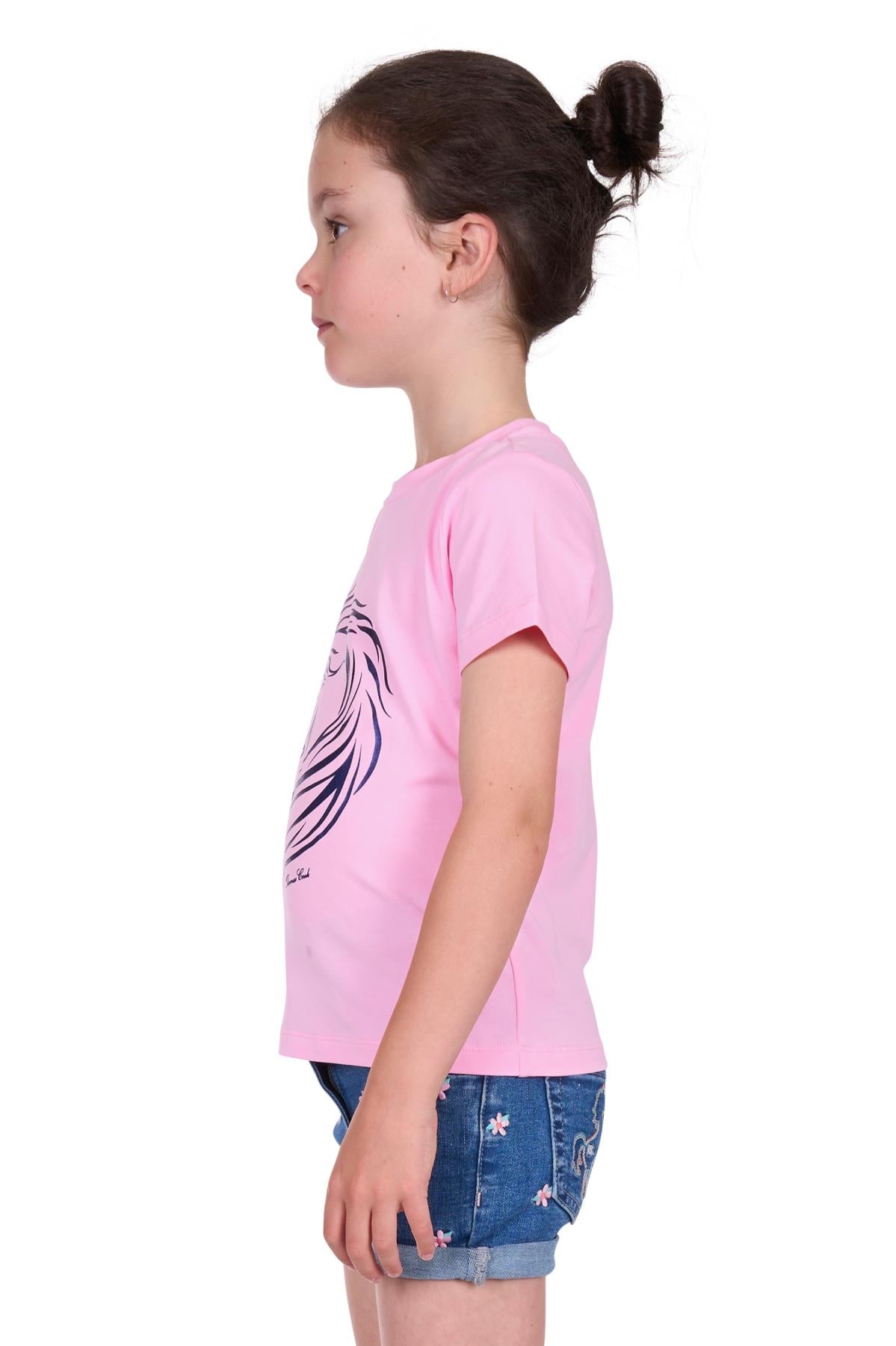 Thomas Cook Girls Bonny Short Sleeve Tee in Pale Pink