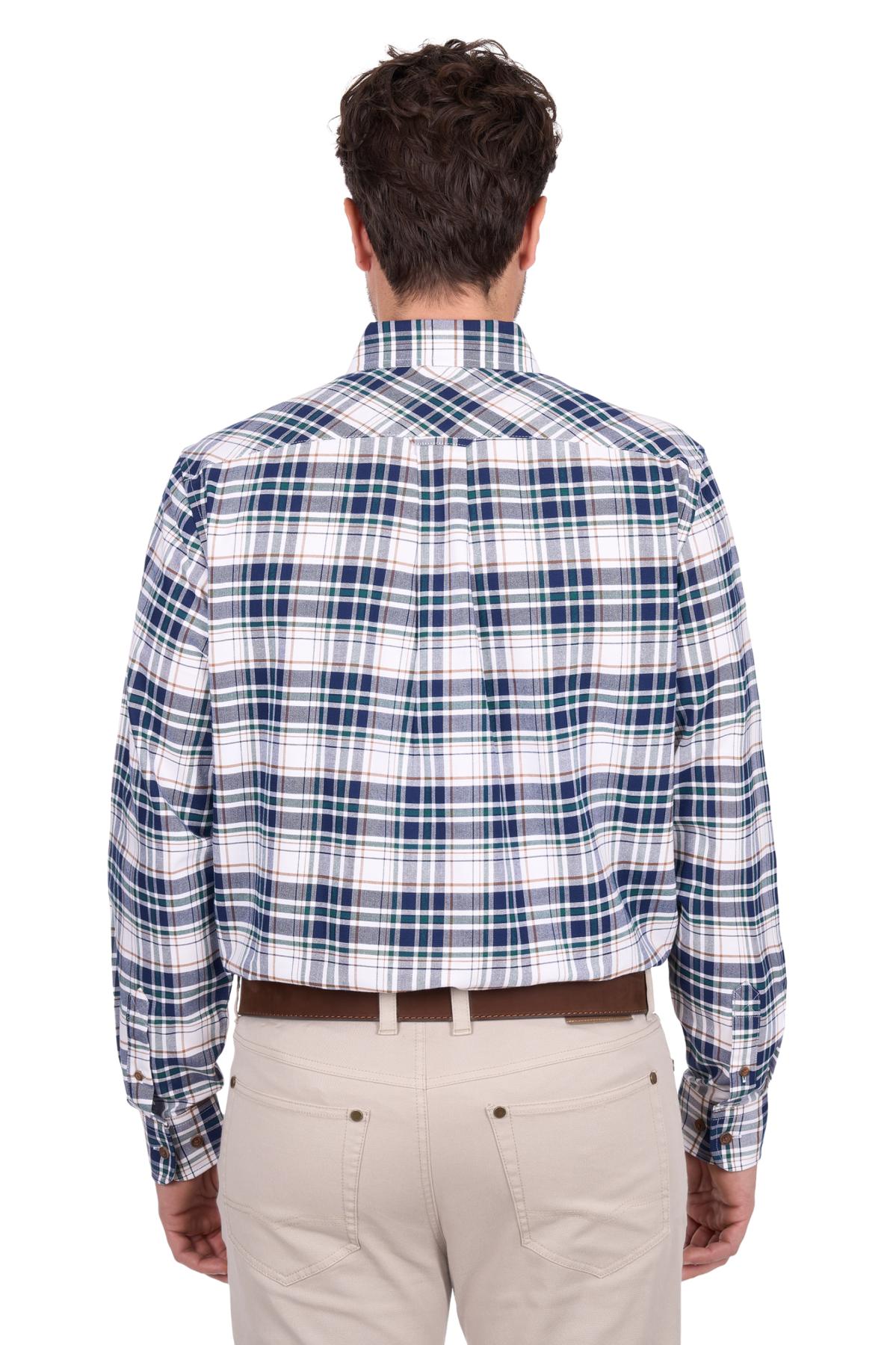 Thomas Cook Mens Justin Check 2 Pocket L/S Shirt