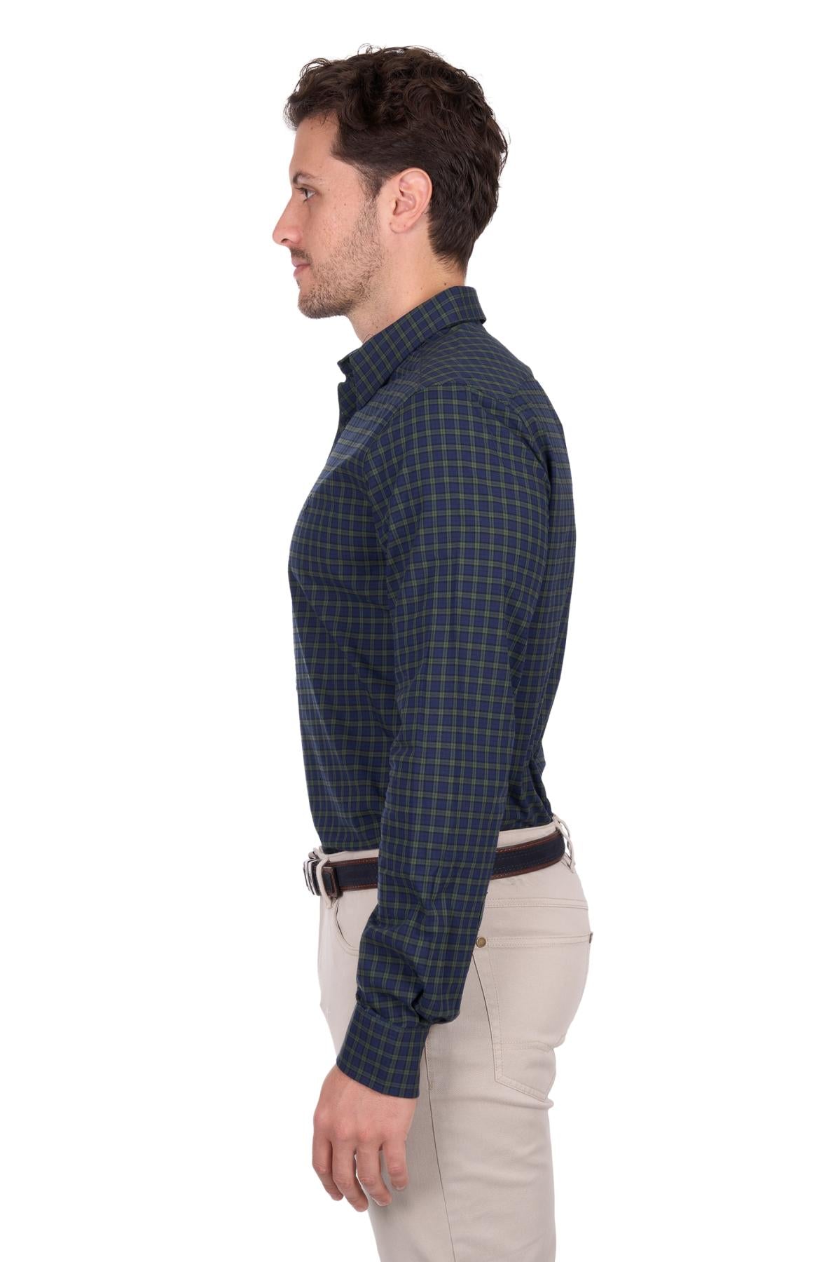 Thomas Cook Mens Charles Check Tailored L/S Shirt