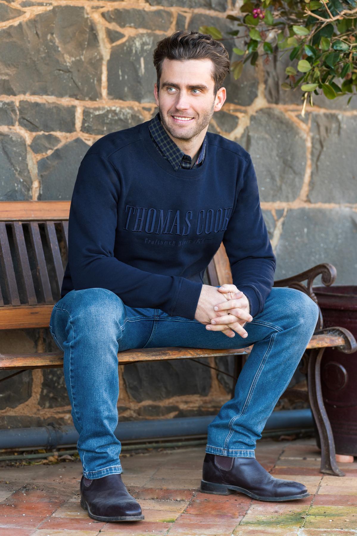 Thomas Cook Mens Thomas Crew Jumper